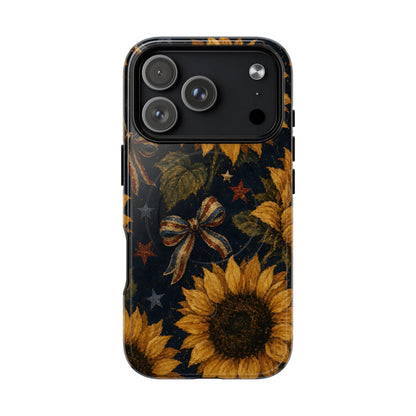USA Sunflower Magnetic Case