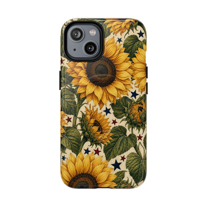 Stars and Sunflowers Magnetic Case