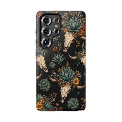 Desert Bloom Skull Tough Case