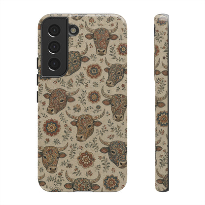 Folk Longhorn Tough Case