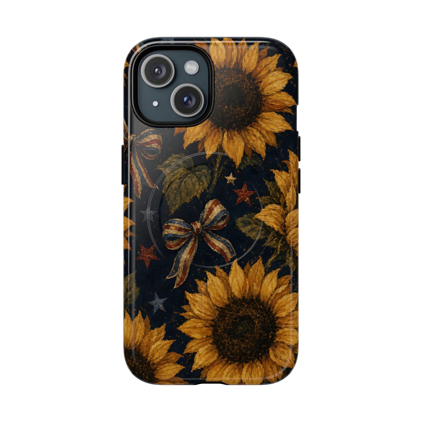 USA Sunflower Magnetic Case