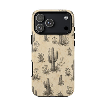 Cactus Sketch Tough Case
