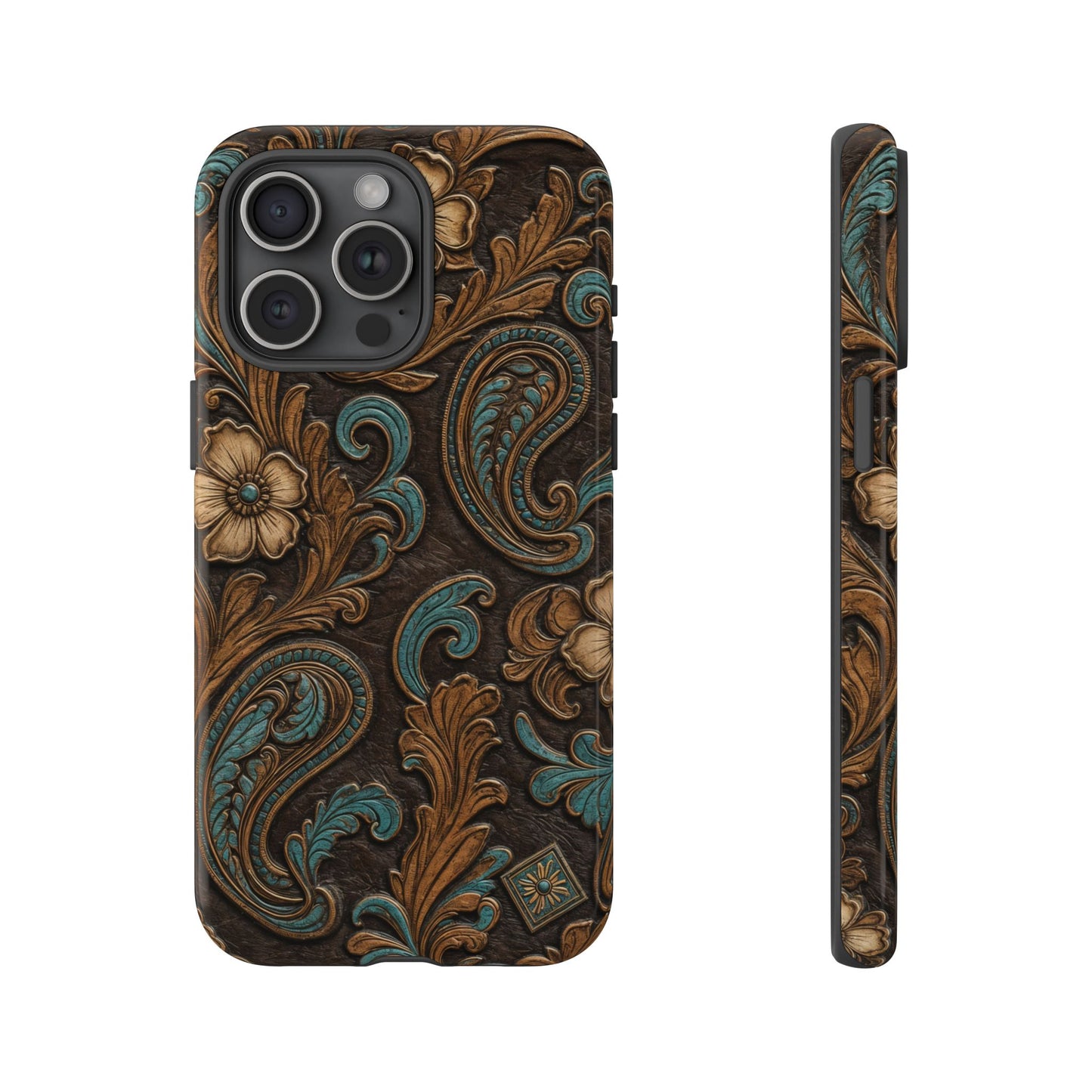 Tooled Paisley Tough Case