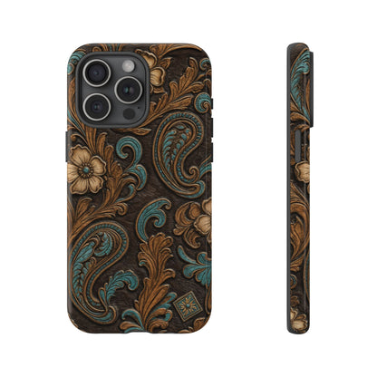 Tooled Paisley Tough Case
