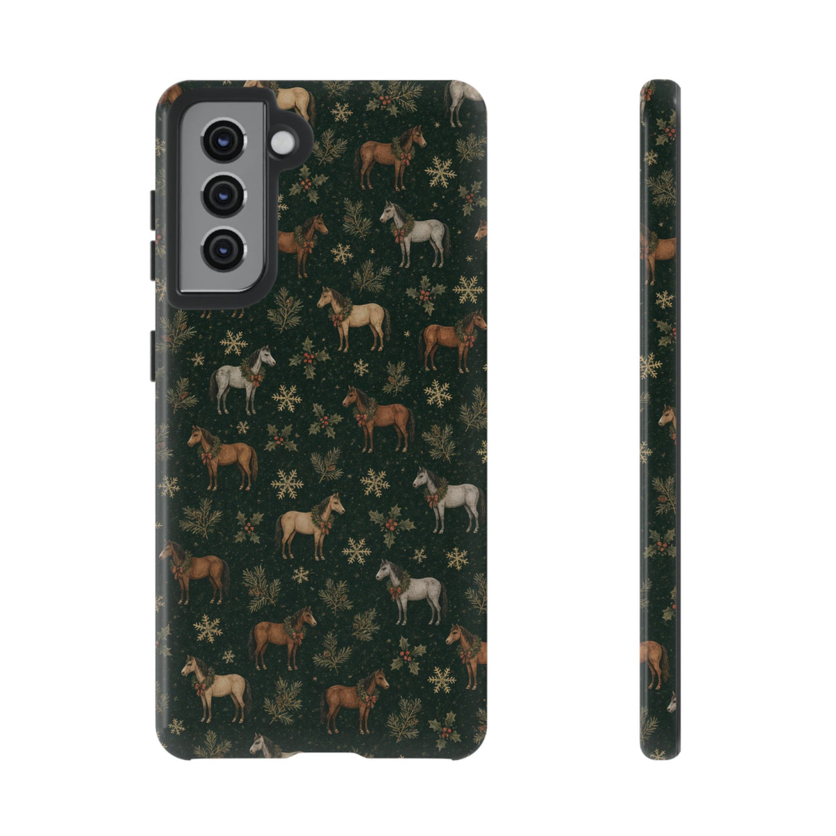 Evergreen Horses Tough Case