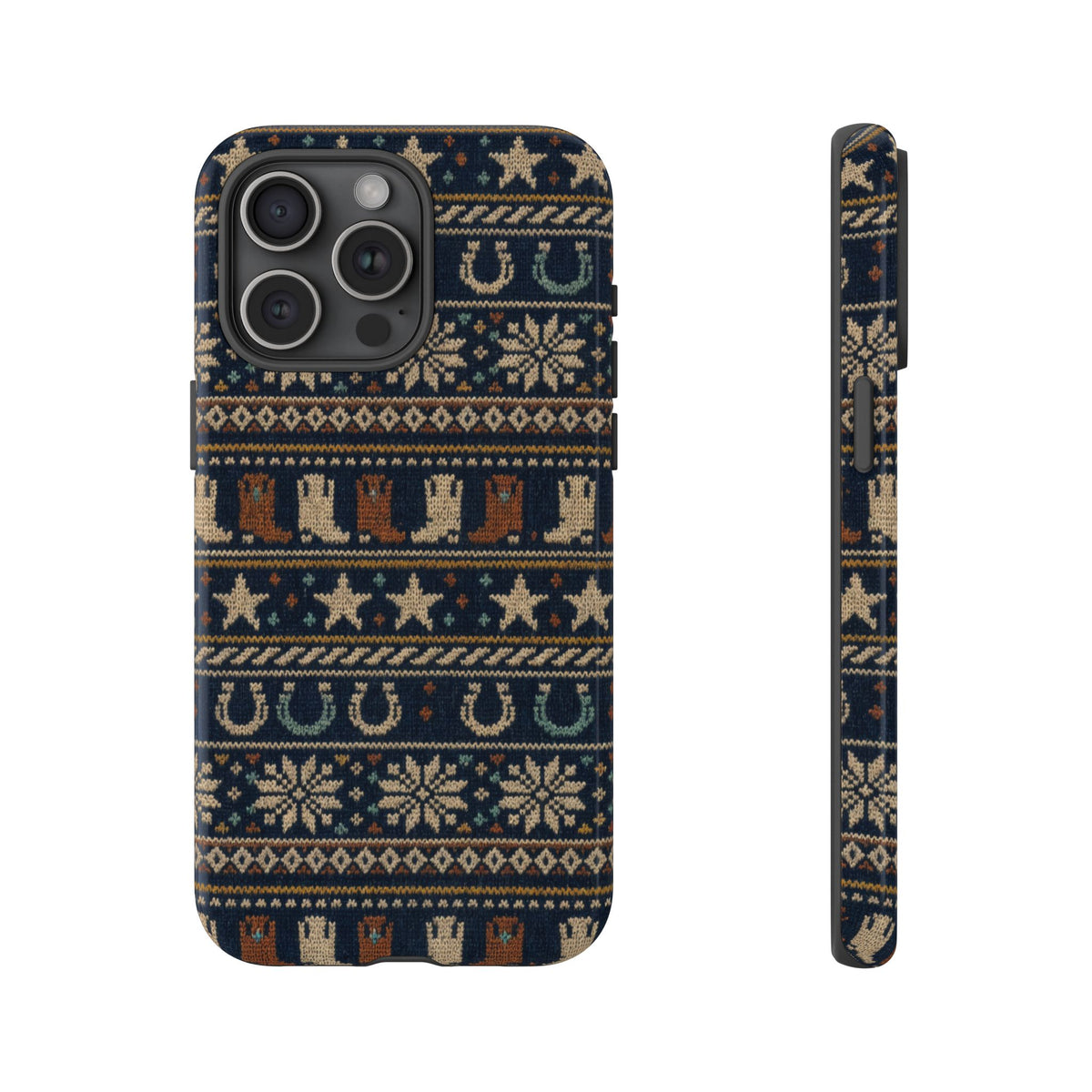 Fair Isle Boots Tough Case
