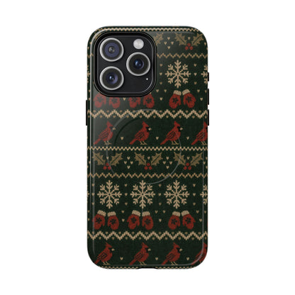 Cardinal Sweater Magnetic Case