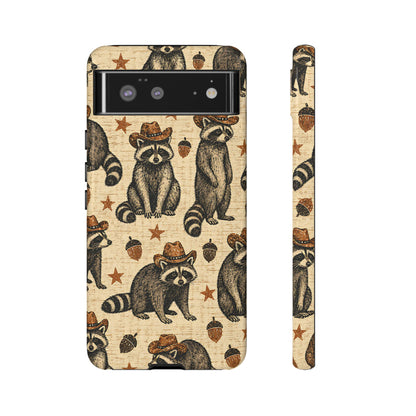 Retro Raccoon Tough Case