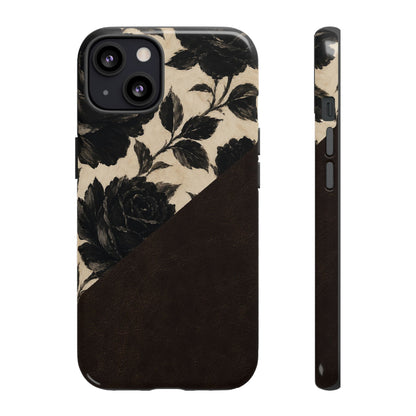 Rose Leather Tough Case