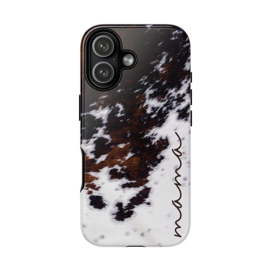 Cowhide Mama Tough Phone Case