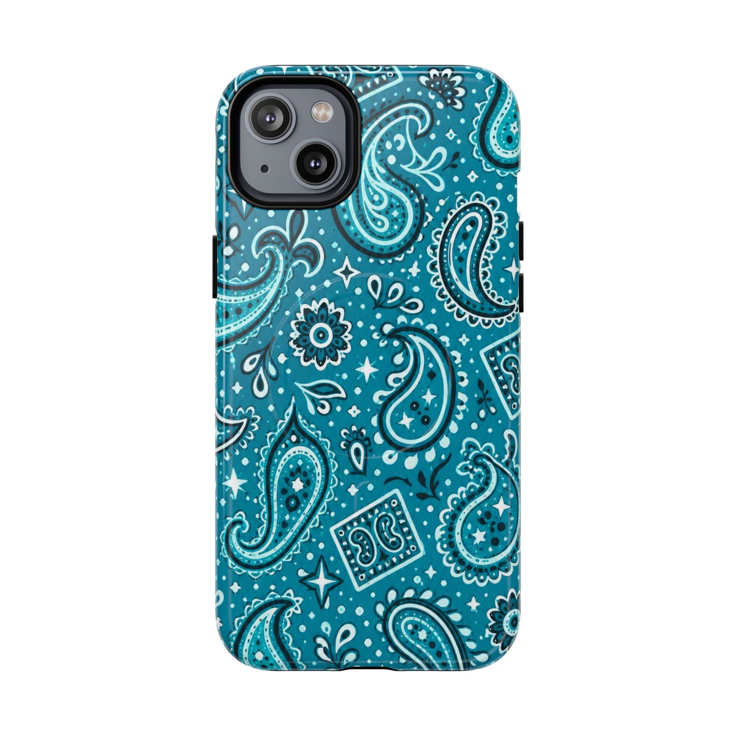 Blue Bandana Magnetic Case