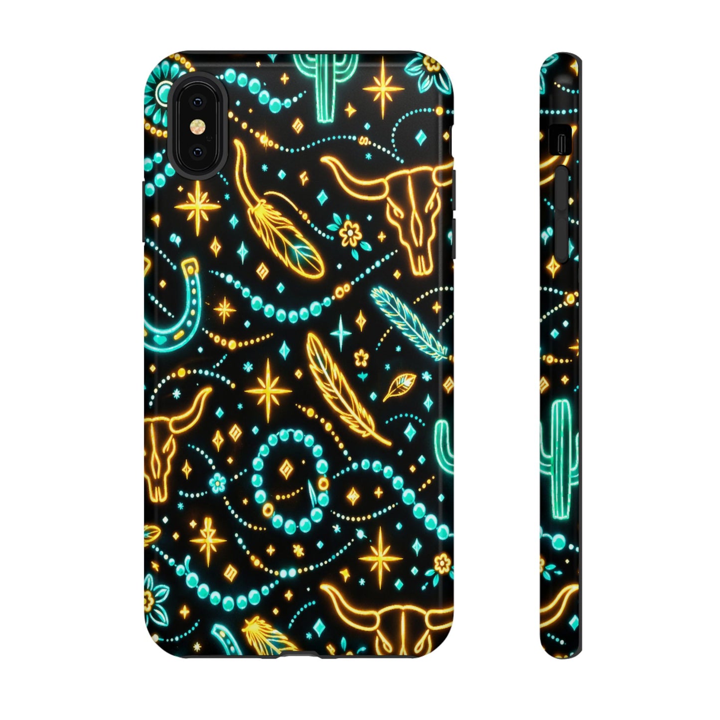 Neon Turquoise Tough Case