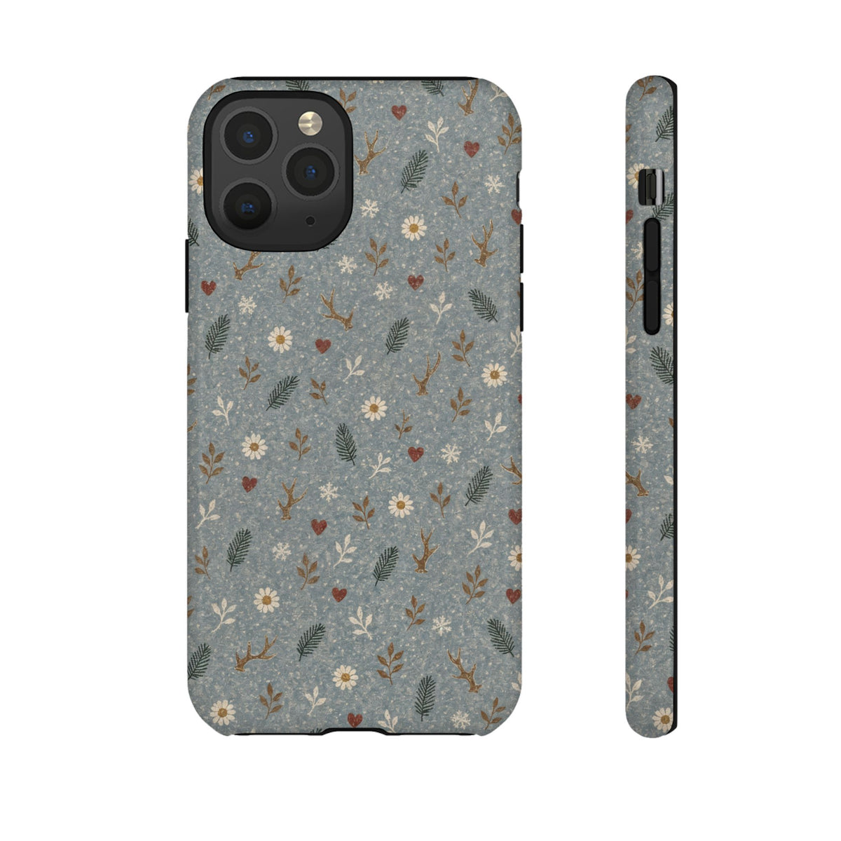 Antler Daisies Snow Tough Case