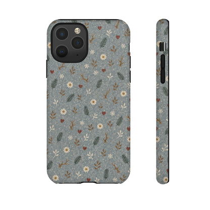 Antler Daisies Snow Tough Case