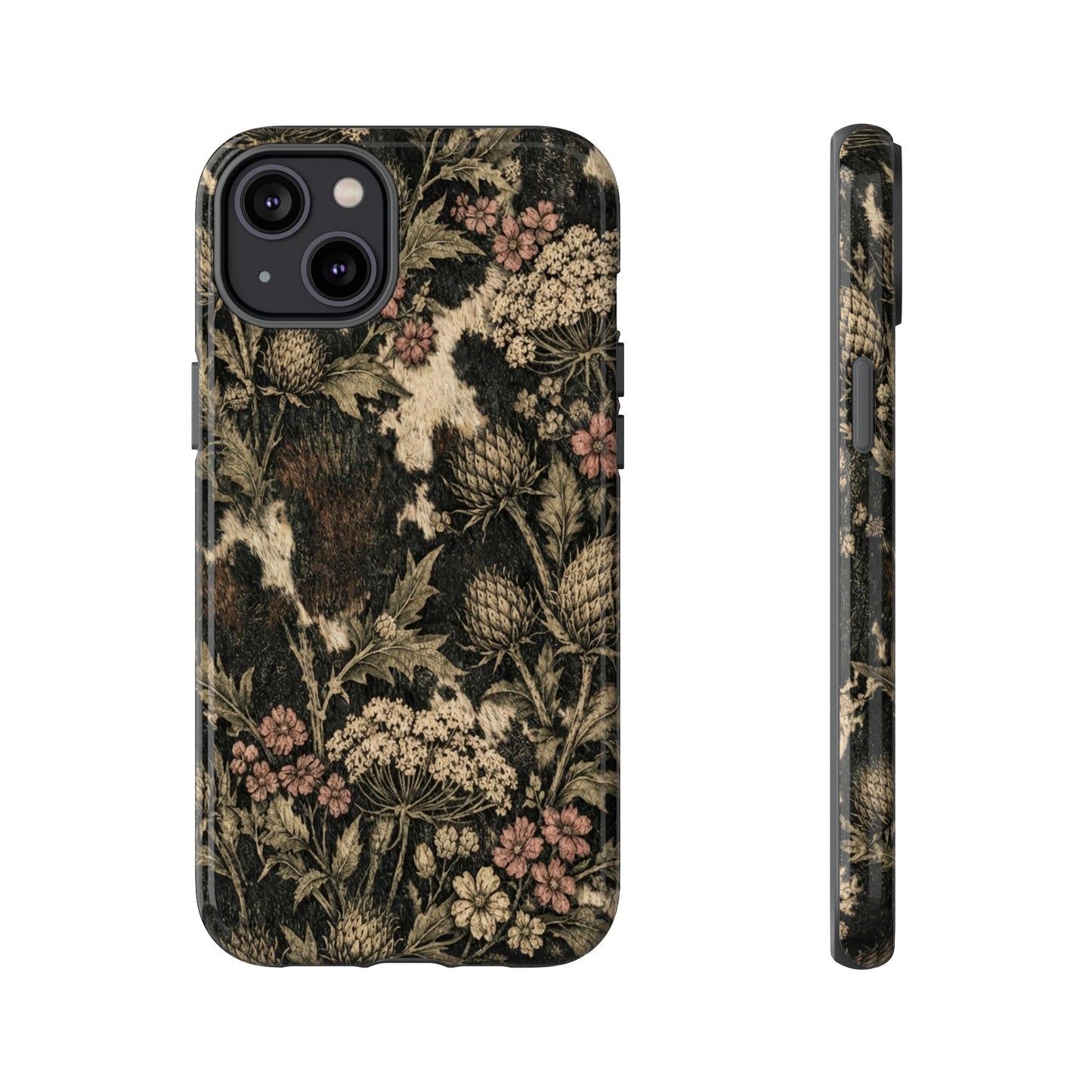 Cowhide Thistle Tough Case