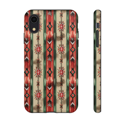 Christmas Aztec Stripes Tough Case