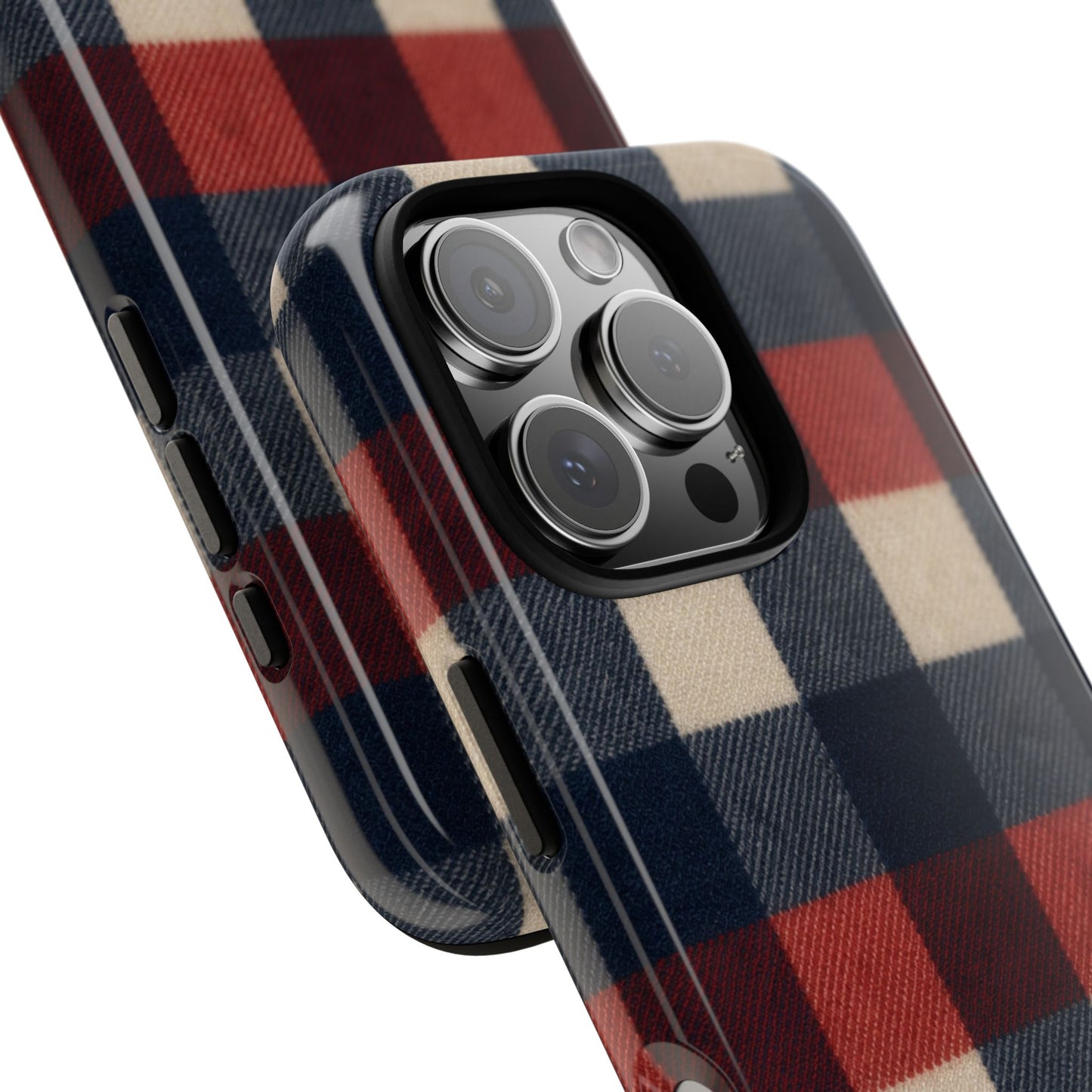 Patriotic Plaid Tough Case