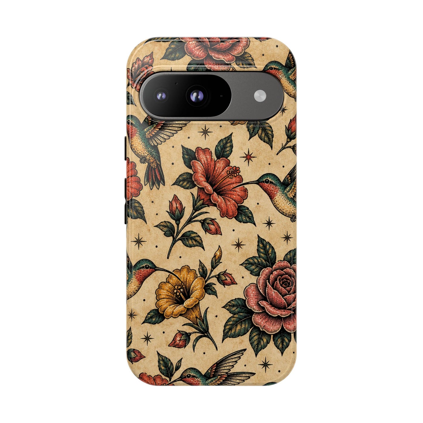 Hummingbird Rose Tough Case