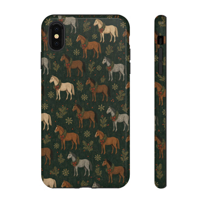 Wreath Horses Tough Case