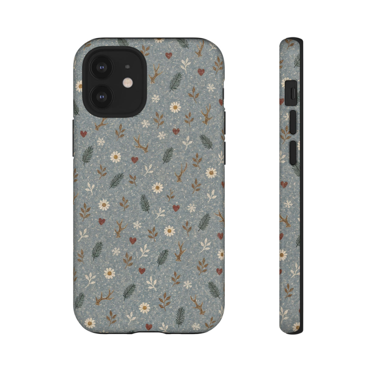 Antler Daisies Snow Tough Case