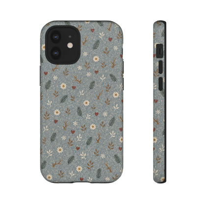 Antler Daisies Snow Tough Case