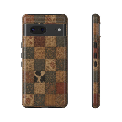 Rustic Patchwork Tough Case