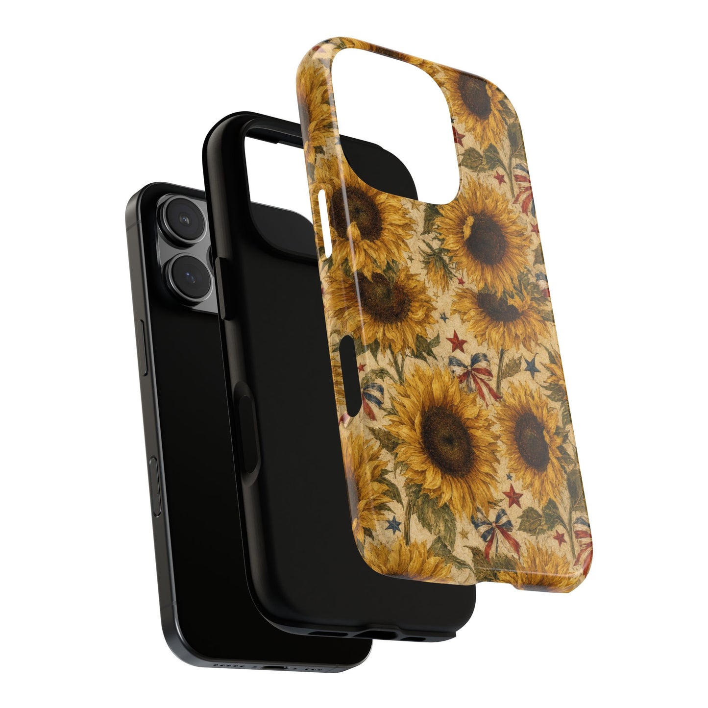 Patriotic Sunflowers Tough Case