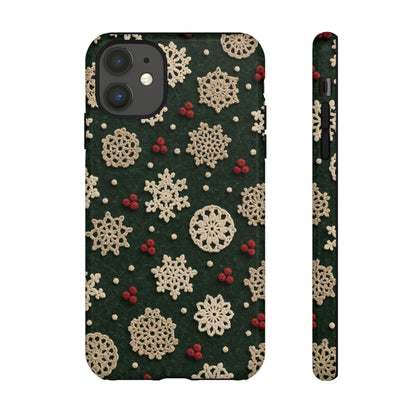 Crochet Snowflakes Tough Case