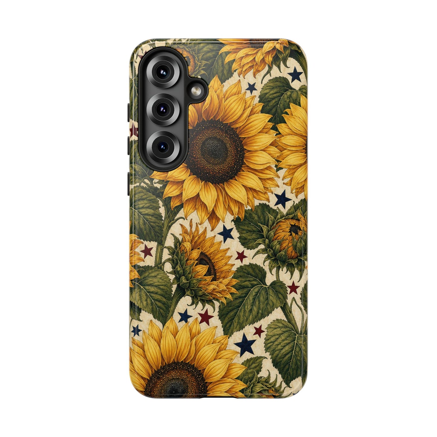 Stars And Sunflowers Tough Case