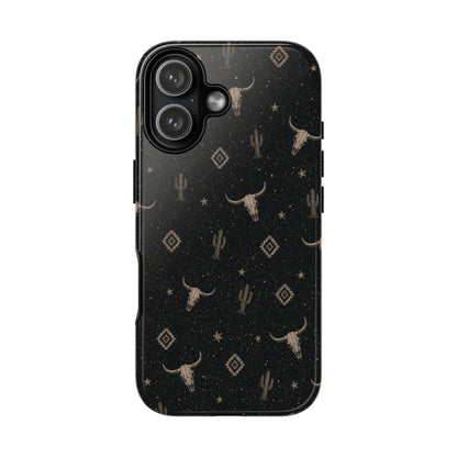 Midnight Longhorn Tough Case
