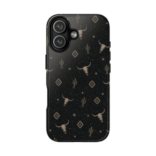 Midnight Longhorn Tough Case
