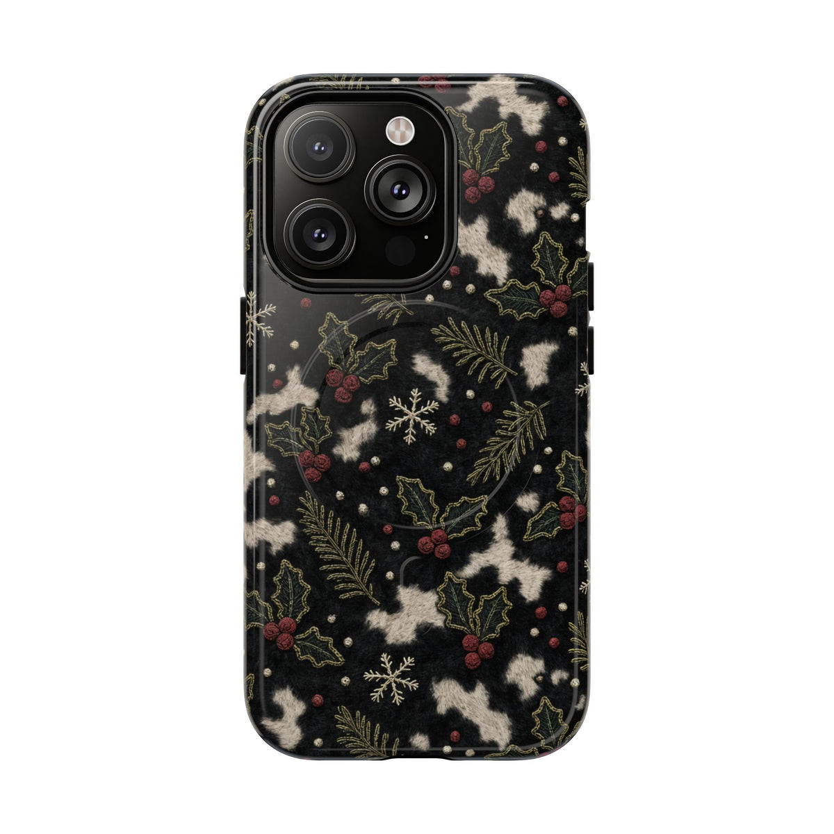 Cowhide Holly Magnetic Case