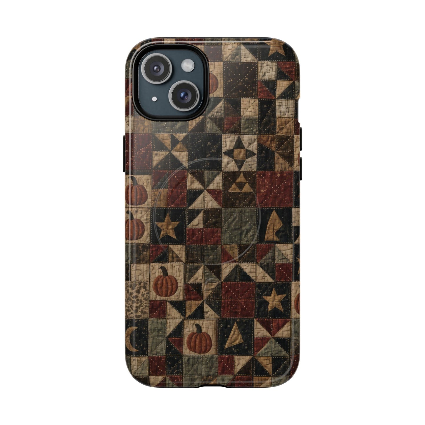 Pumpkin Patchwork Magnetic Case