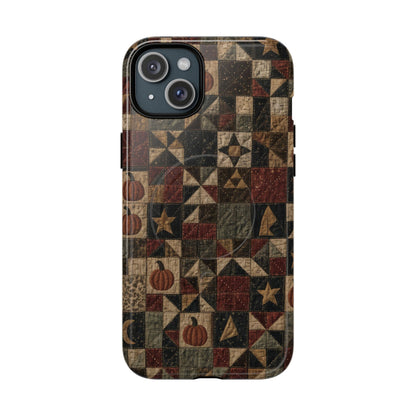 Pumpkin Patchwork Magnetic Case