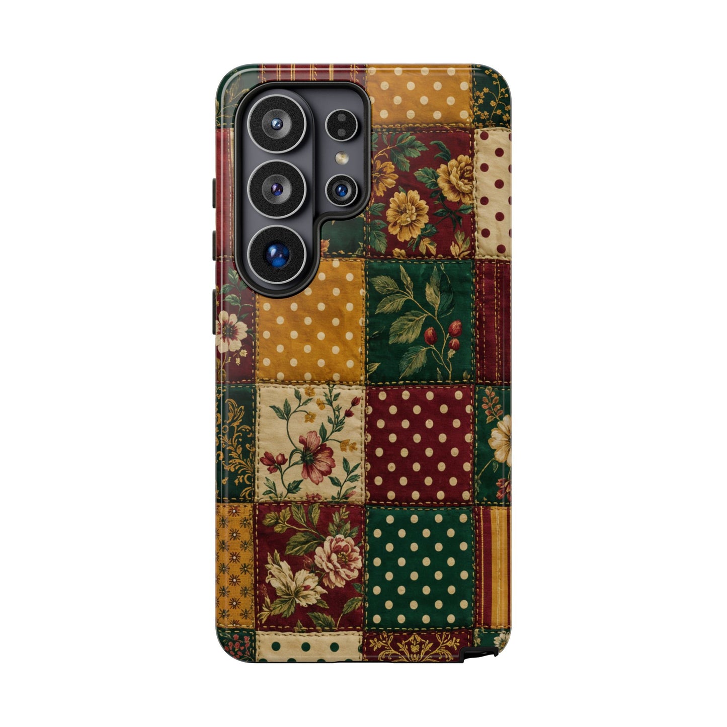 Jewel Tone Patchwork Tough Case