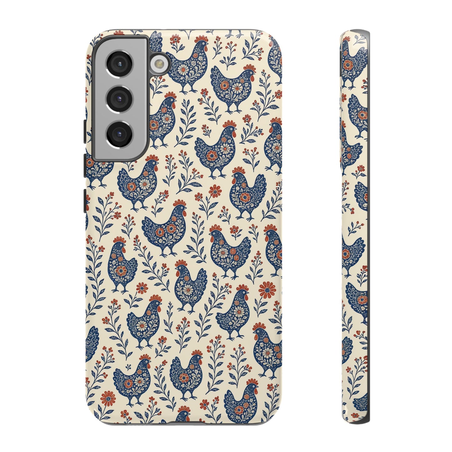 Folk Hens Tough Case