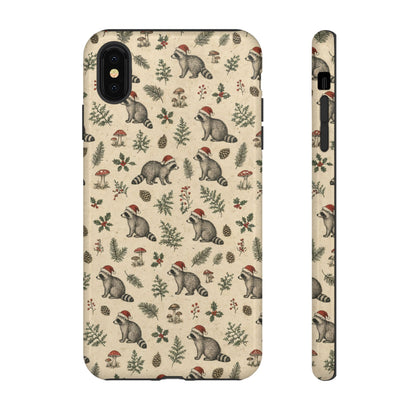 Santa Raccoons Tough Case