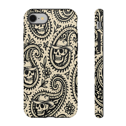 Cowboy Skull Paisley Tough Case