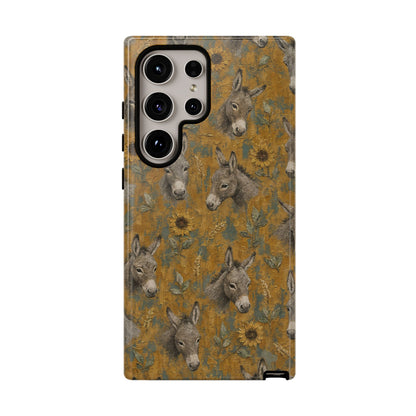 Donkey Sunflower Tough Case