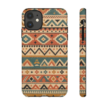 Stacked Aztec Tough Case