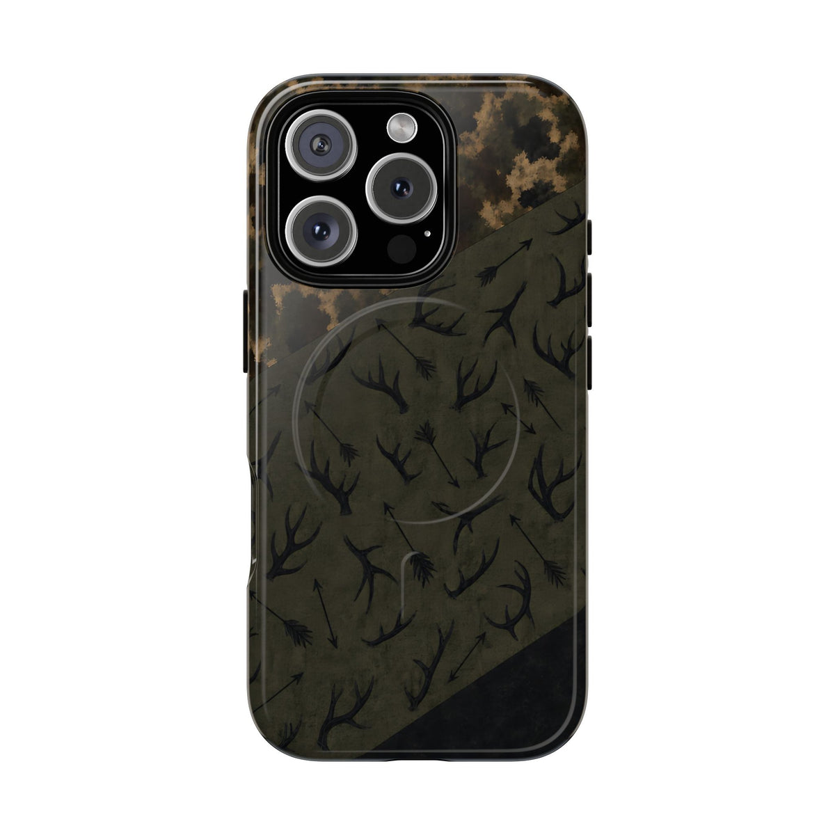 Camo Antlers Magnetic Case