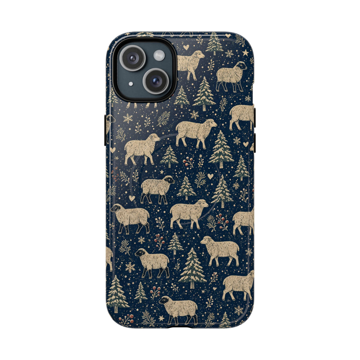 Snowy Sheep Magnetic Case