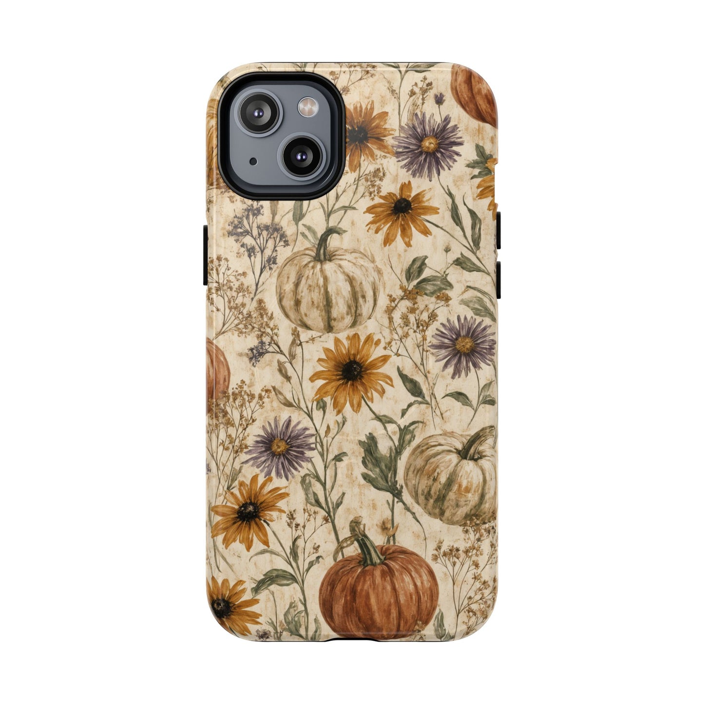 Pumpkin Wildflower Magnetic Case