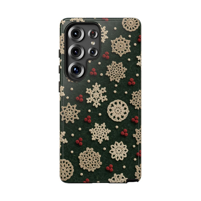Crochet Snowflakes Tough Case