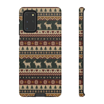 Fair Isle Goats Tough Case