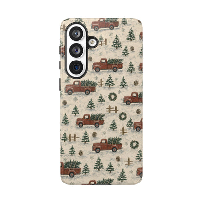 Red Truck Tree Farm Tough Case