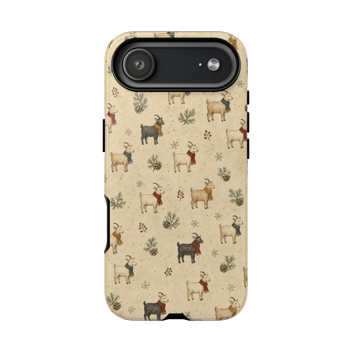 Scarf Goats Tough Case