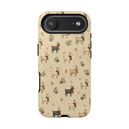 Scarf Goats Tough Case