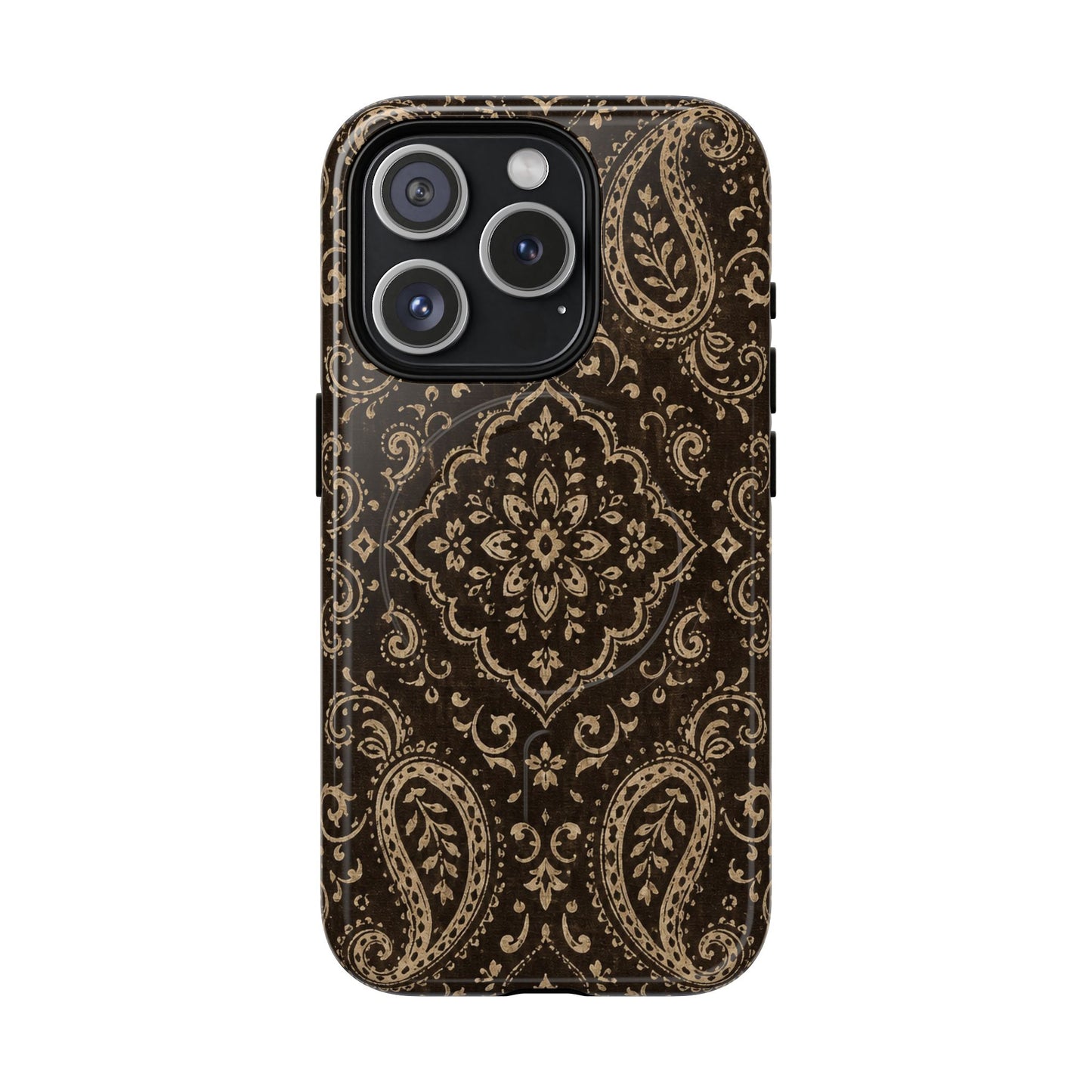 Chocolate Paisley Magnetic Case