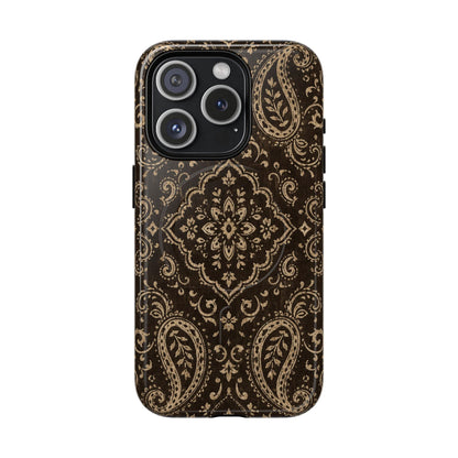 Chocolate Paisley Magnetic Case